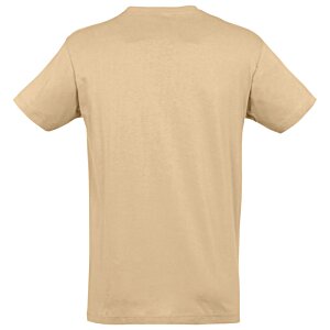 Additional Image 3 - a back of a tan shirt