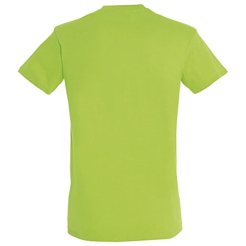 Additional Image 1 - a back of a green shirt
