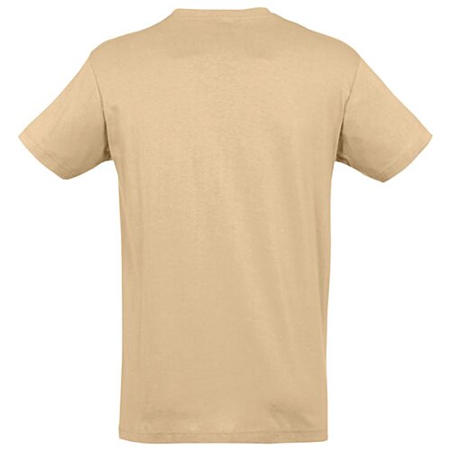Additional Image 3 - a back of a tan shirt