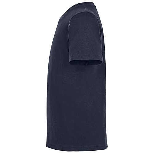 Additional Image 6 - a black t-shirt with a short sleeve