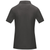 View Image 2 of 4 of Graphite Organic Cotton Women's Polo - Printed