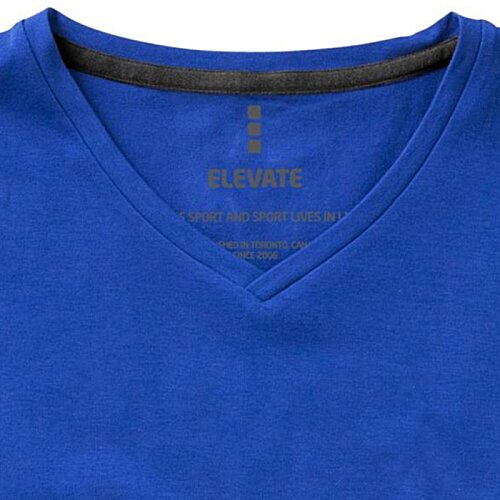 Additional Image 4 - a blue shirt with black text on it
