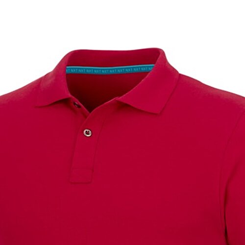 Additional Image 2 - a red shirt with blue trim