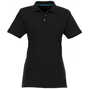 Additional Image 1 - a black shirt with a blue stripe