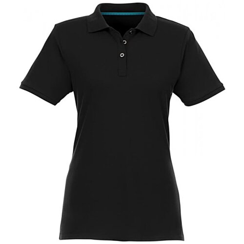 Additional Image 1 - a black shirt with a blue stripe
