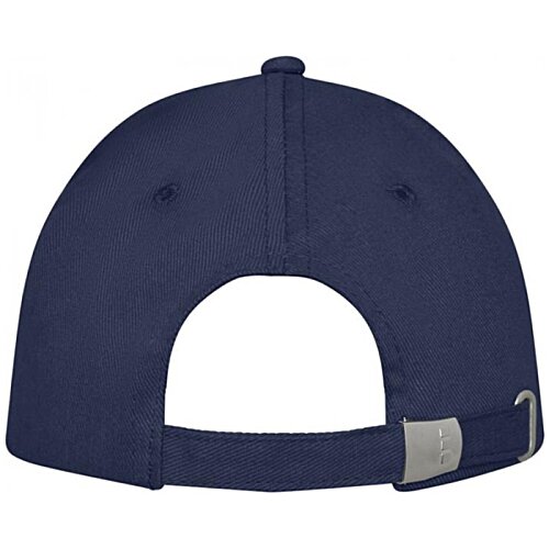 Additional Image 4 - a blue hat with a white patch