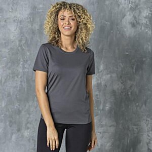 Additional Image 4 - a woman with blonde hair wearing a grey shirt