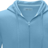View Image 5 of 5 of Ruby Men's Organic Cotton Zipped Hoodie - Embroidered