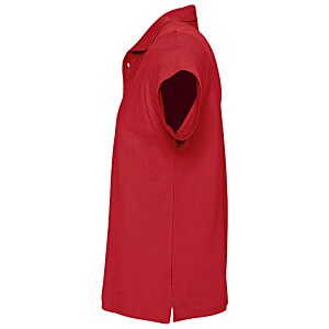 Additional Image 3 - a red shirt with a white background