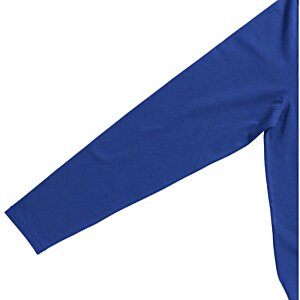 Additional Image 1 - a blue shirt with a white background