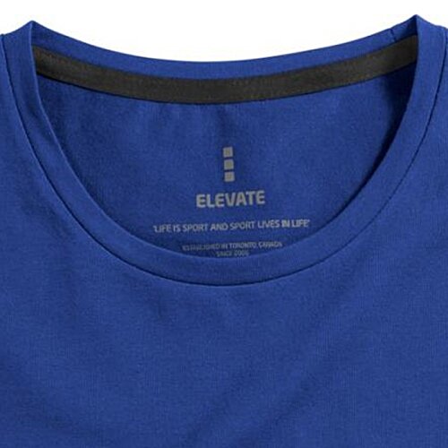 Additional Image 3 - a blue shirt with black trim