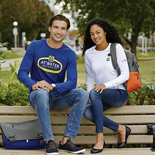 Additional Image 4 - a man and woman sitting on a bench