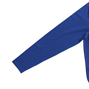 Additional Image 1 - a blue shirt with a white background