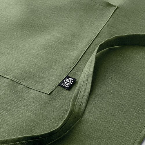 Additional Image 1 - a button on a green jacket