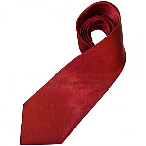 Additional Image 2 - a red tie on a white background