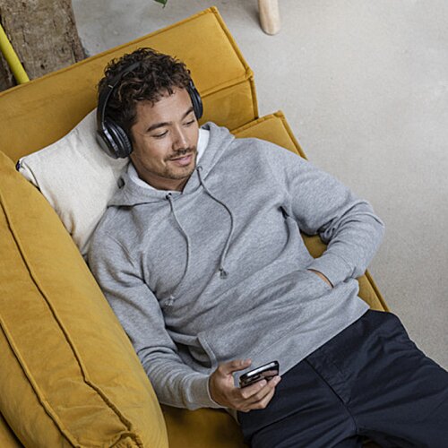 Additional Image 5 - a man lying on a couch