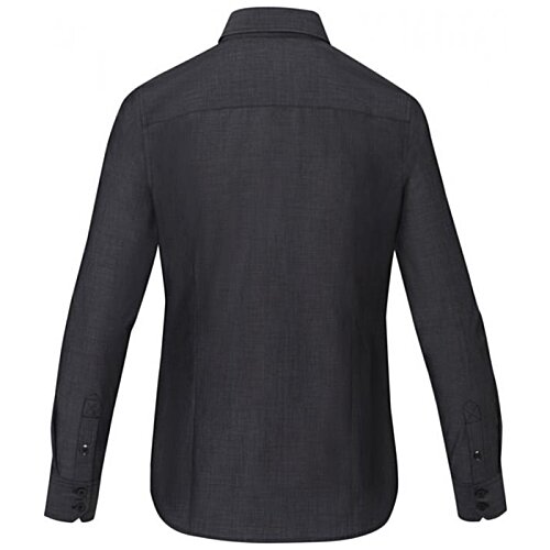 Additional Image 1 - a black shirt with long sleeves