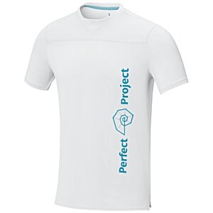 Additional Image 4 - a white shirt with blue text