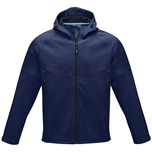 Additional Image 3 - a blue jacket with a zipper