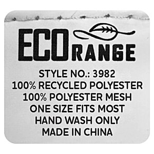 Additional Image 1 - a white label with black text