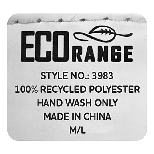 Additional Image 1 - a white label with black text