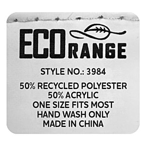 Additional Image 1 - a white label with black text