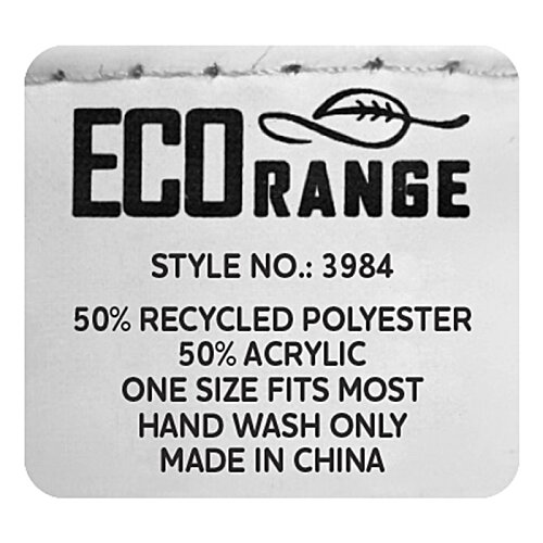 Additional Image 1 - a white label with black text