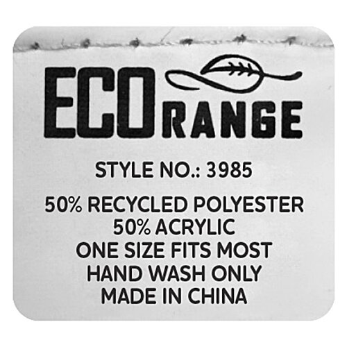 Additional Image 4 - a white label with black text