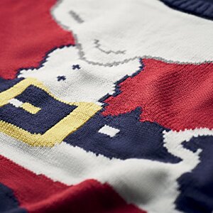 Additional Image 1 - a close up of a santa claus garment