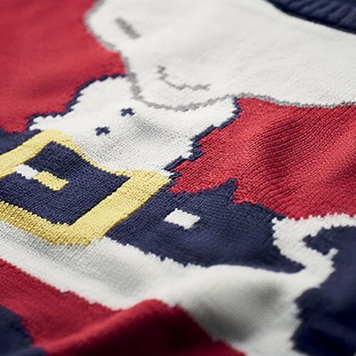 Additional Image 1 - a close up of a santa claus garment