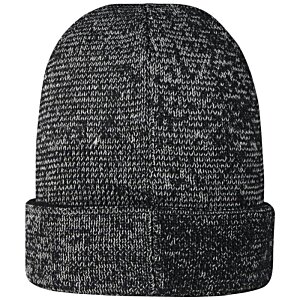 Additional Image 2 - a black beanie with a white background