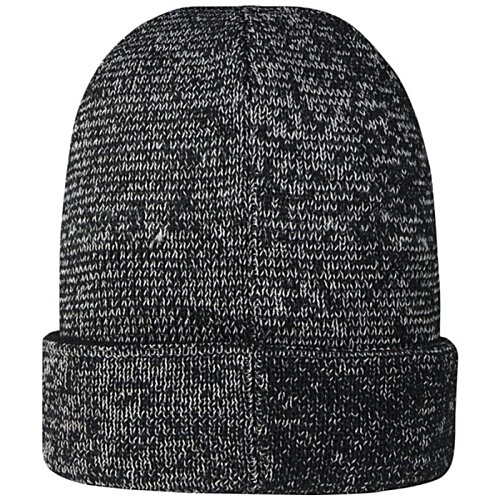 Additional Image 2 - a black beanie with a white background