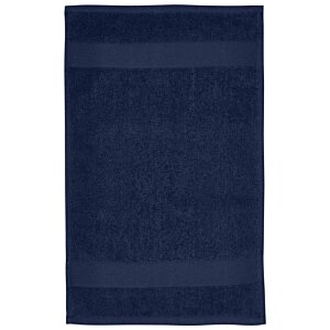 Additional Image 4 - a blue towel on a white background