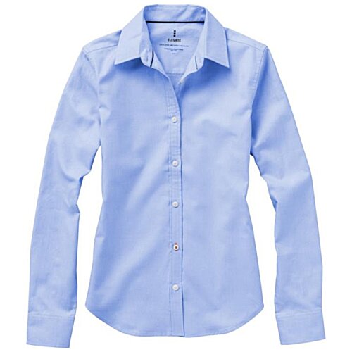 Additional Image 3 - a blue shirt on a white background