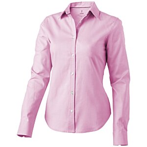 Additional Image 4 - a pink shirt with long sleeves