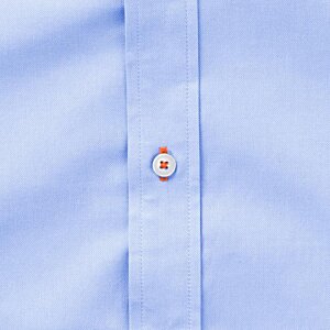 Additional Image 5 - a button on a blue shirt
