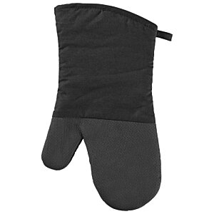 Additional Image 2 - a black oven mitt