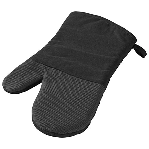 Additional Image 3 - a black oven mitt