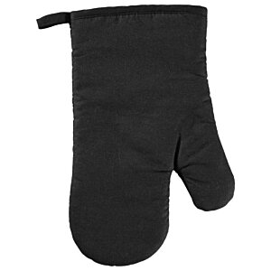 Additional Image 2 - a black oven mitt