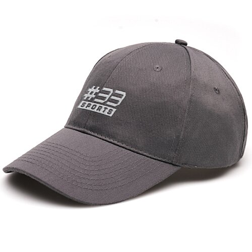 Additional Image 6 - a grey hat with a white logo