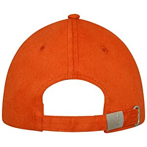 Additional Image 4 - an orange hat with a silver buckle