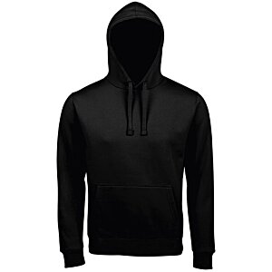 Additional Image 1 - a black sweatshirt with a hood