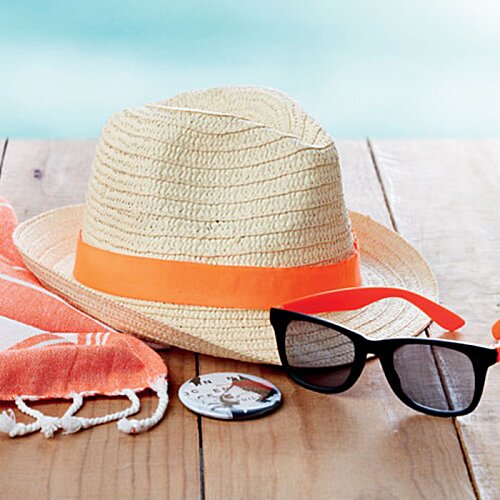 Additional Image 9 - a hat and sunglasses on a table