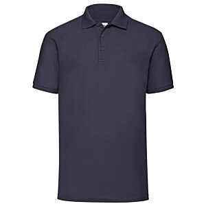 Additional Image 3 - a black polo shirt