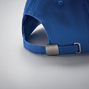 Additional Image 5 - a blue hat with a silver buckle