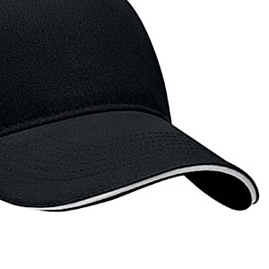 Additional Image 3 - a close up of a black hat