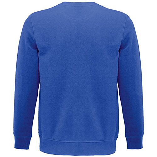 Additional Image 4 - a blue sweater on a white background
