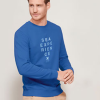 View Image 6 of 6 of SOL's Comet Organic Cotton Sweatshirt - Embroidered