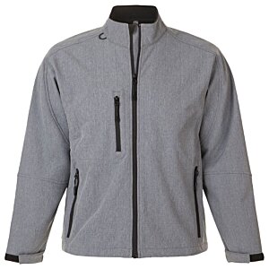 Additional Image 3 - a grey jacket with a zipper