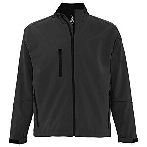 Additional Image 4 - a black jacket with a zipper